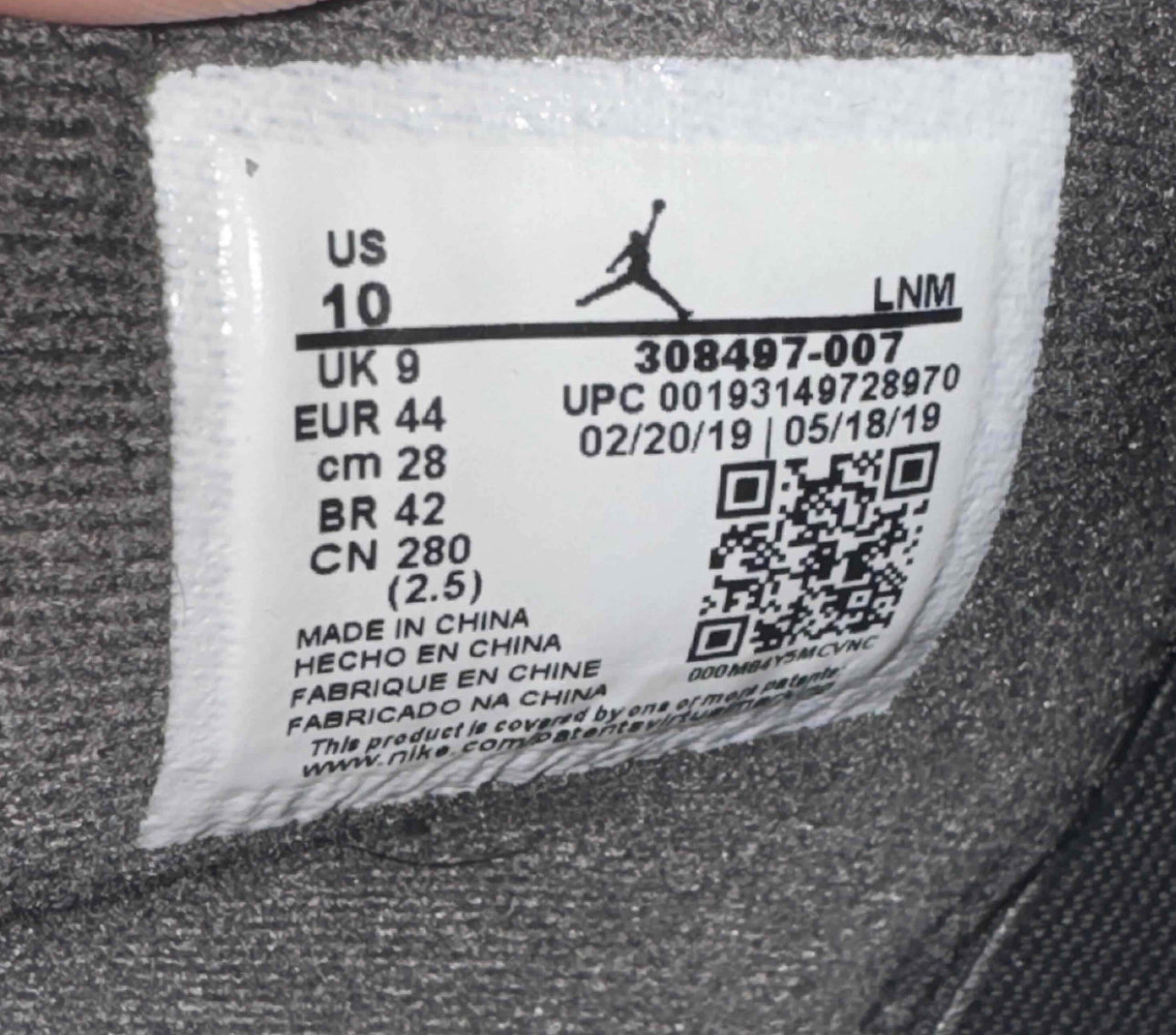 Cool Grey 4s Size 10