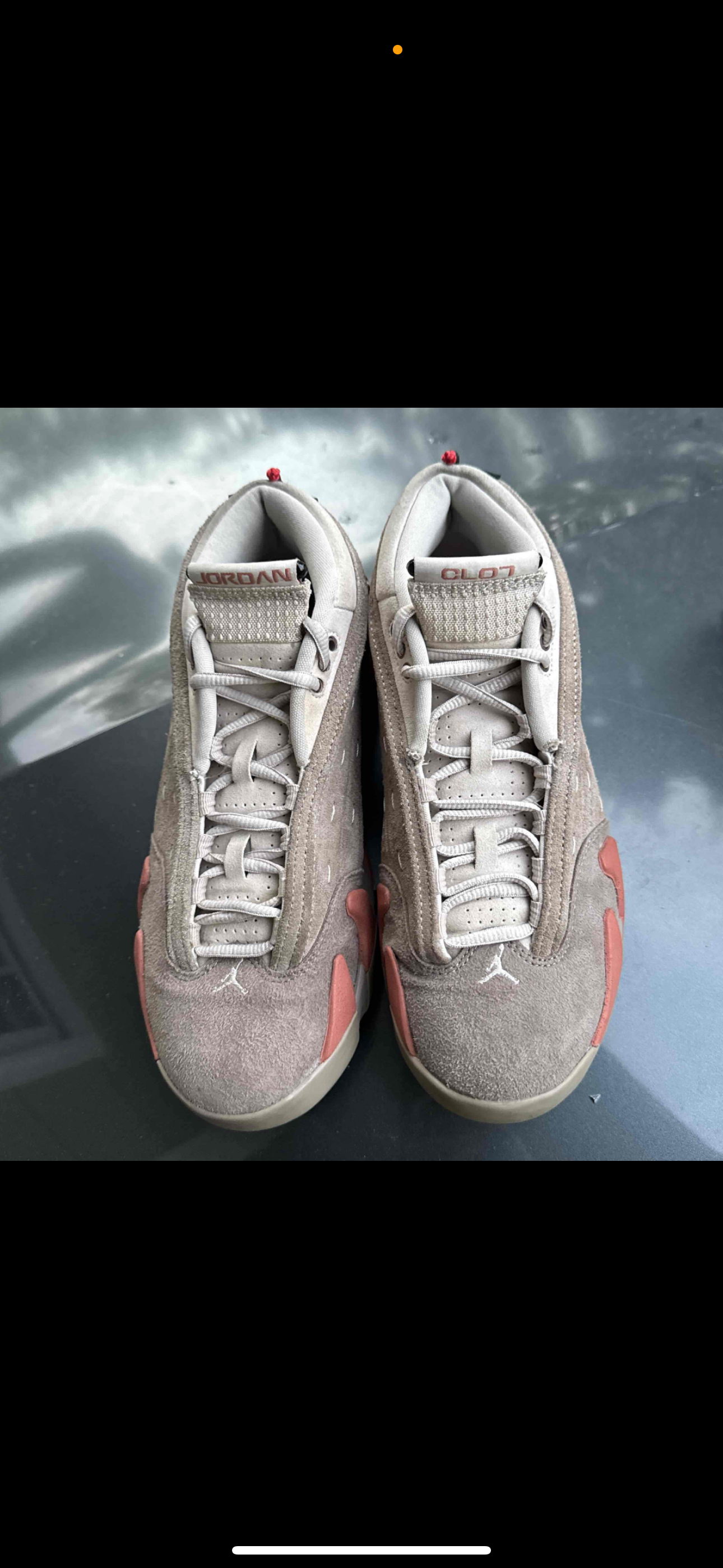 CLOT X Terracotta Low 14s Size 8.5