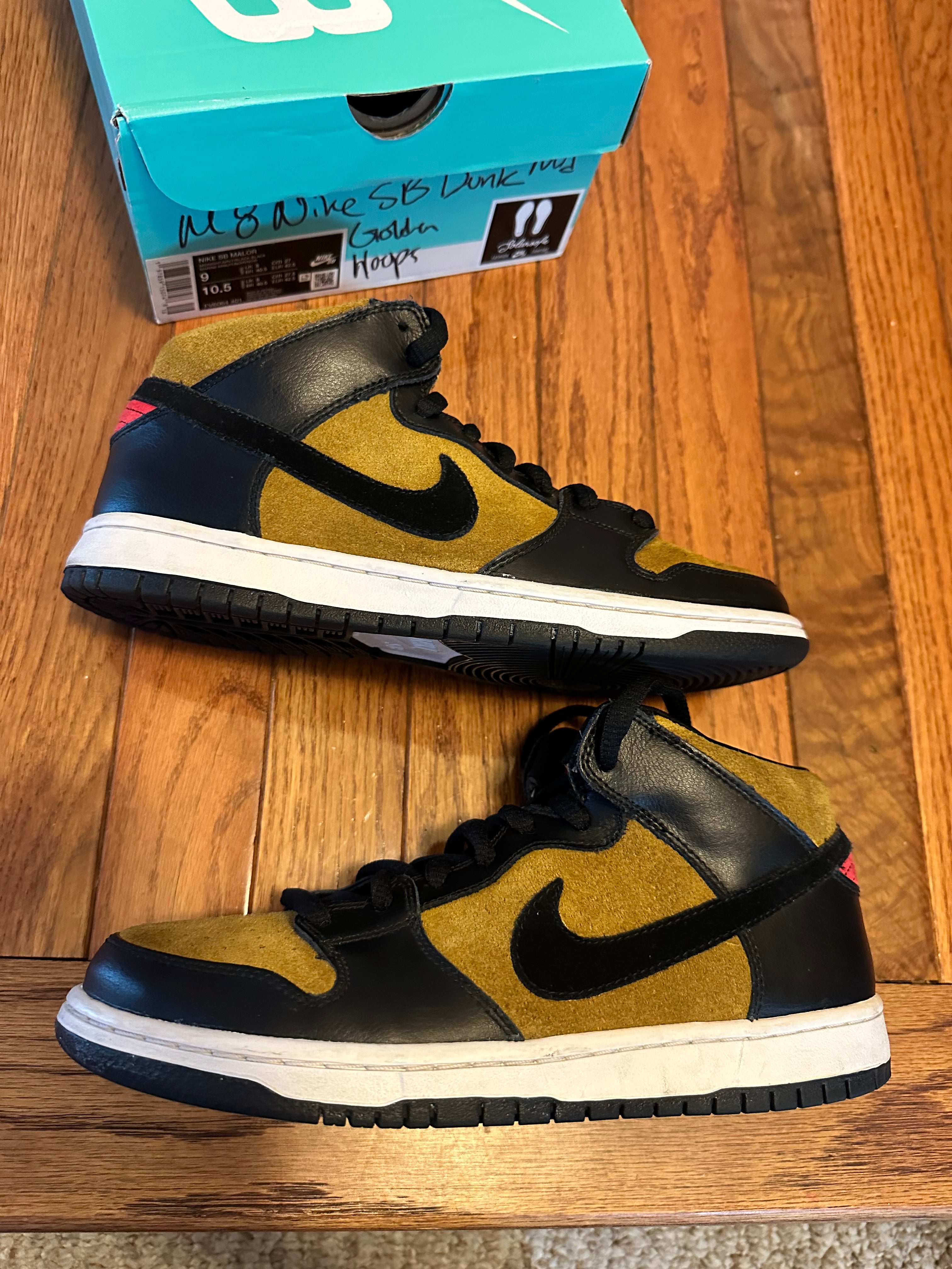 Golden Hops Nike SB Dunk size 8