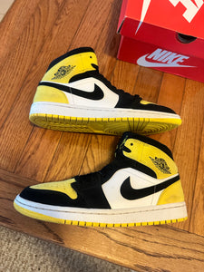 Yellow Toe 1s size 8