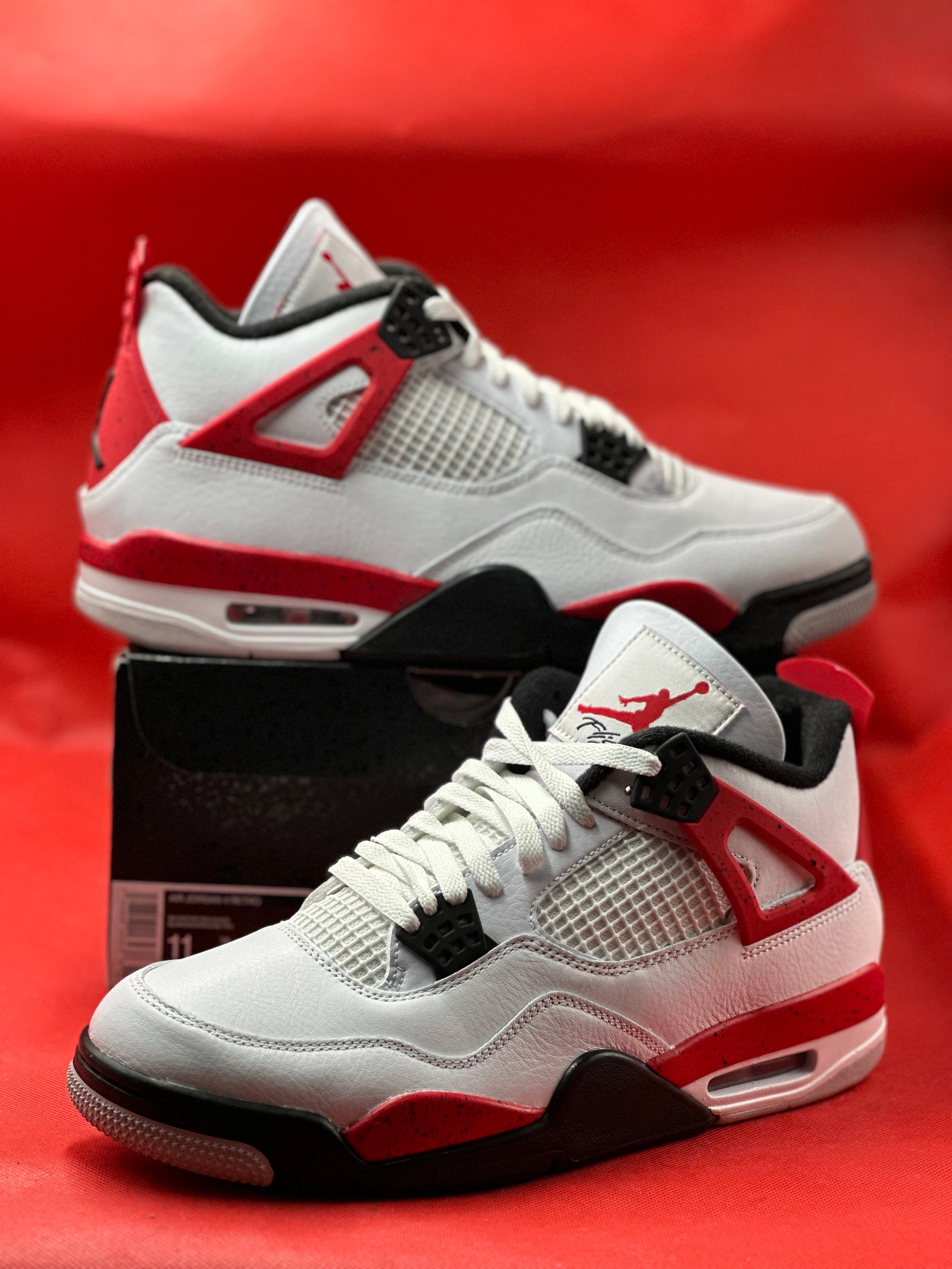 Brand New Red Cement 4s Size 11