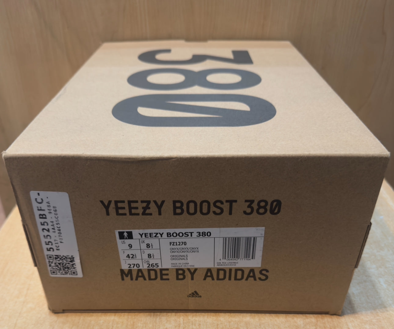 Brand New Yeezy Boost 380 Onyx Size 9