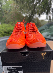 Brand New Kobe 6 Total Orange Size 5.5Y