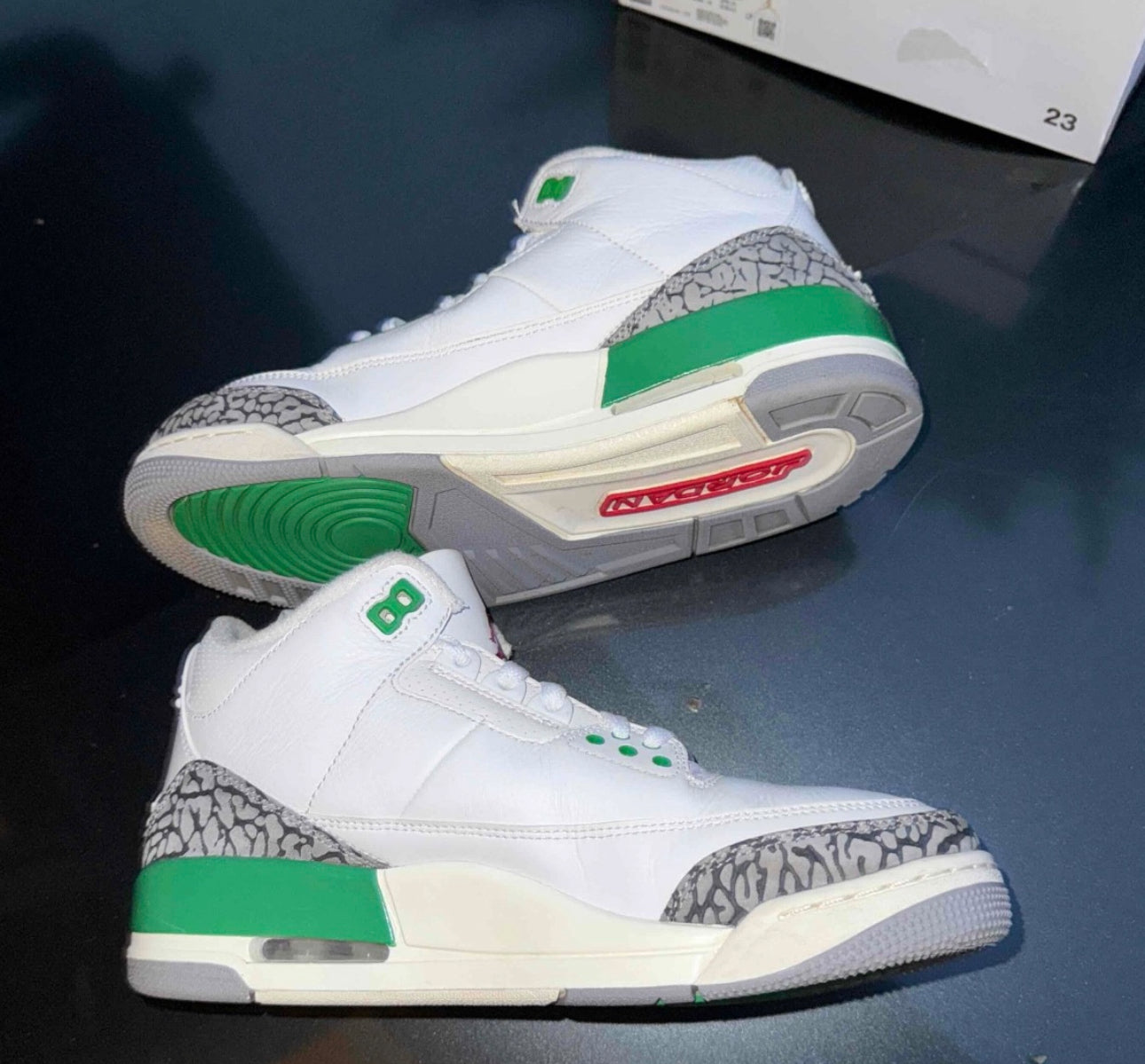 Lucky Green 3s Size 7
