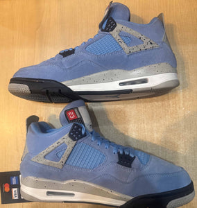 University Blue 4s Size 11