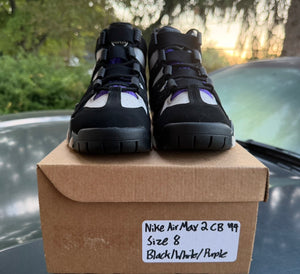 Air Max Penny 2 CB 94 Black Purple Size 8