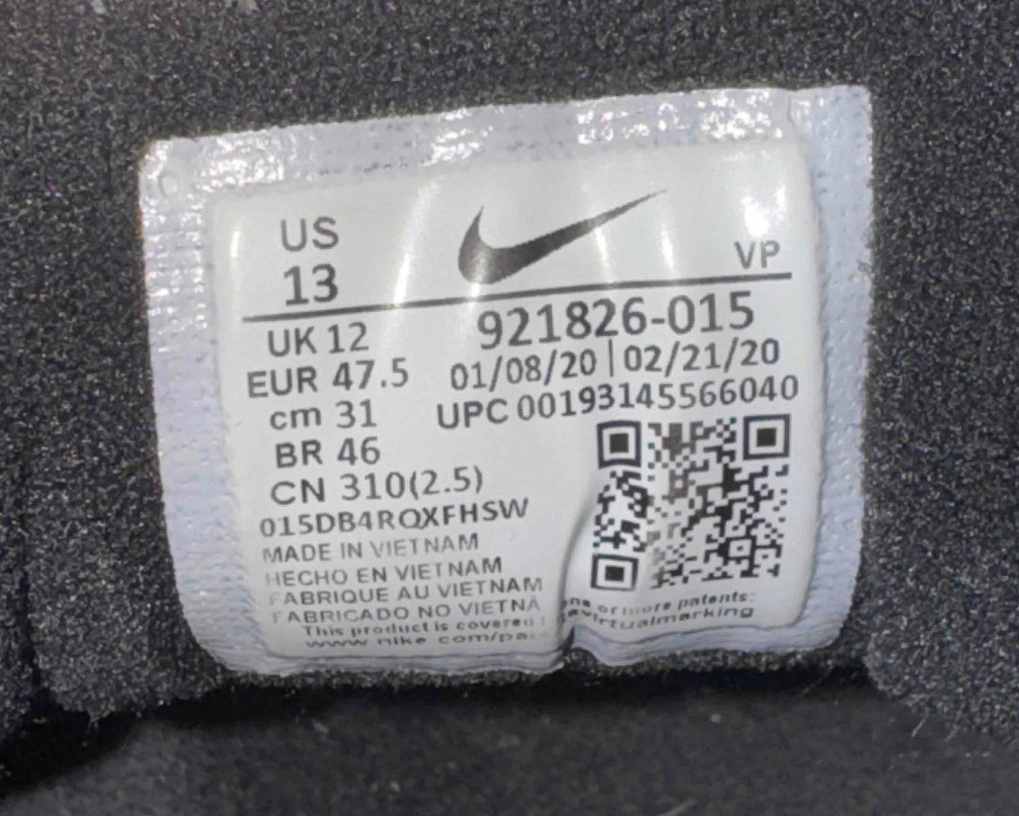 Air Max 97 Black White Anthracite Size 13