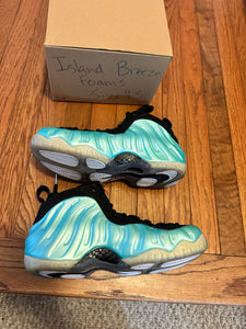 Island Green Foamposite size 9.5