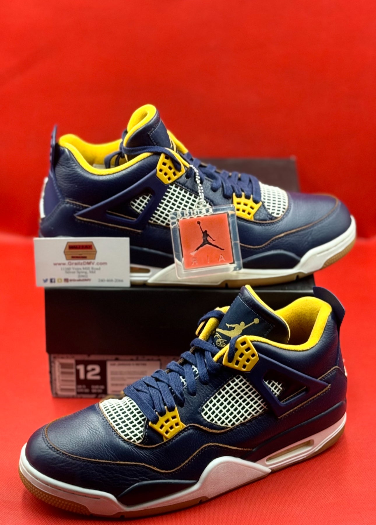 Dunk From Above 4s Size 12