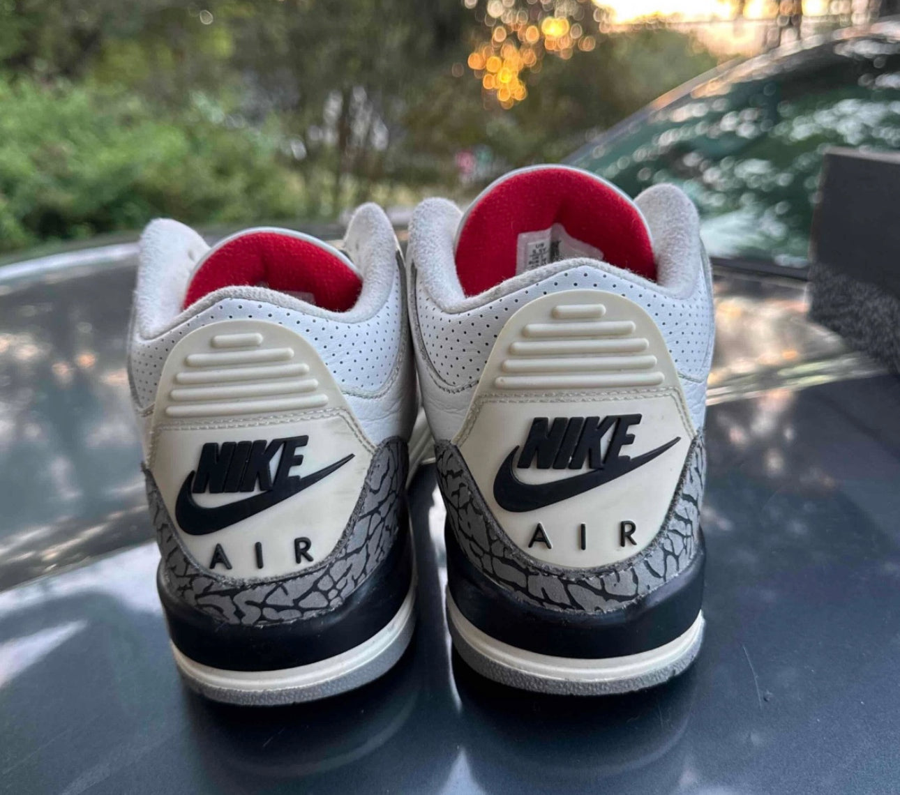 White Cement Reimagined 3s Size 5.5Y