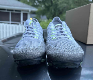 Air Vapormax Grey Neon Size 8.5