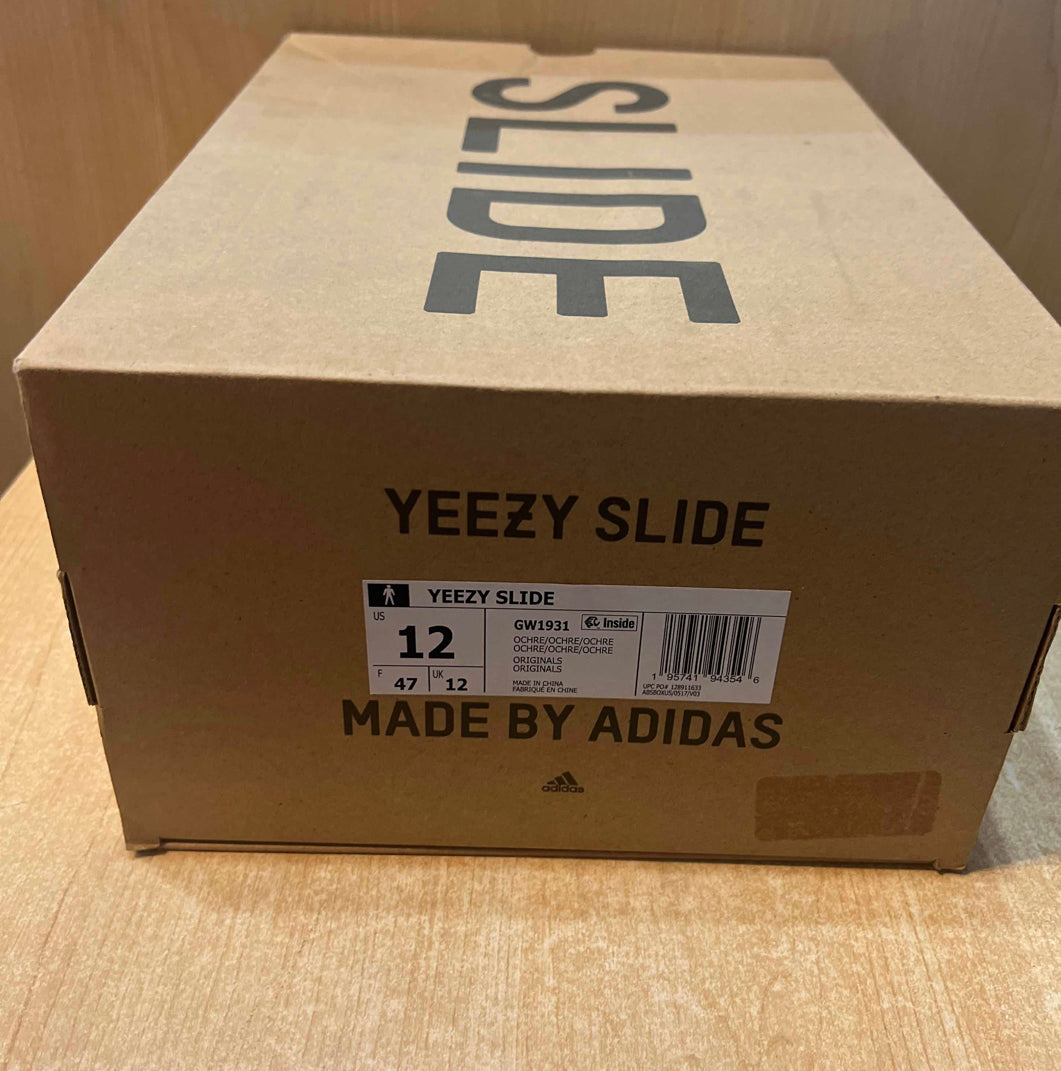 Yeezy Slides Ochre Size 12