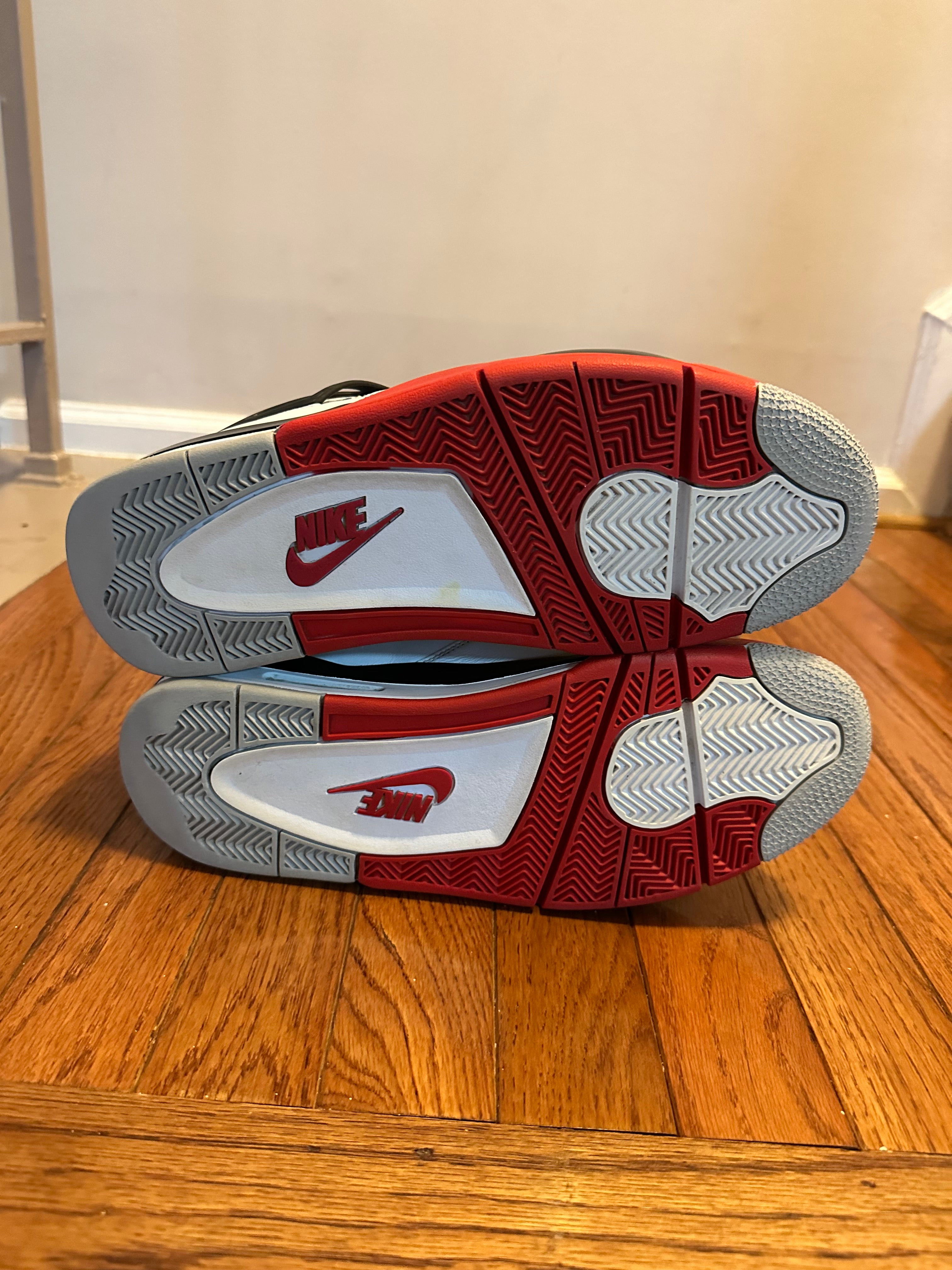 Fire Red 4s size 11