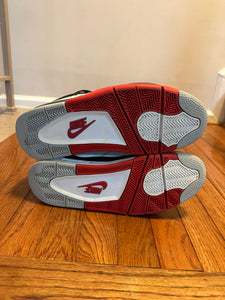 Fire Red 4s size 11