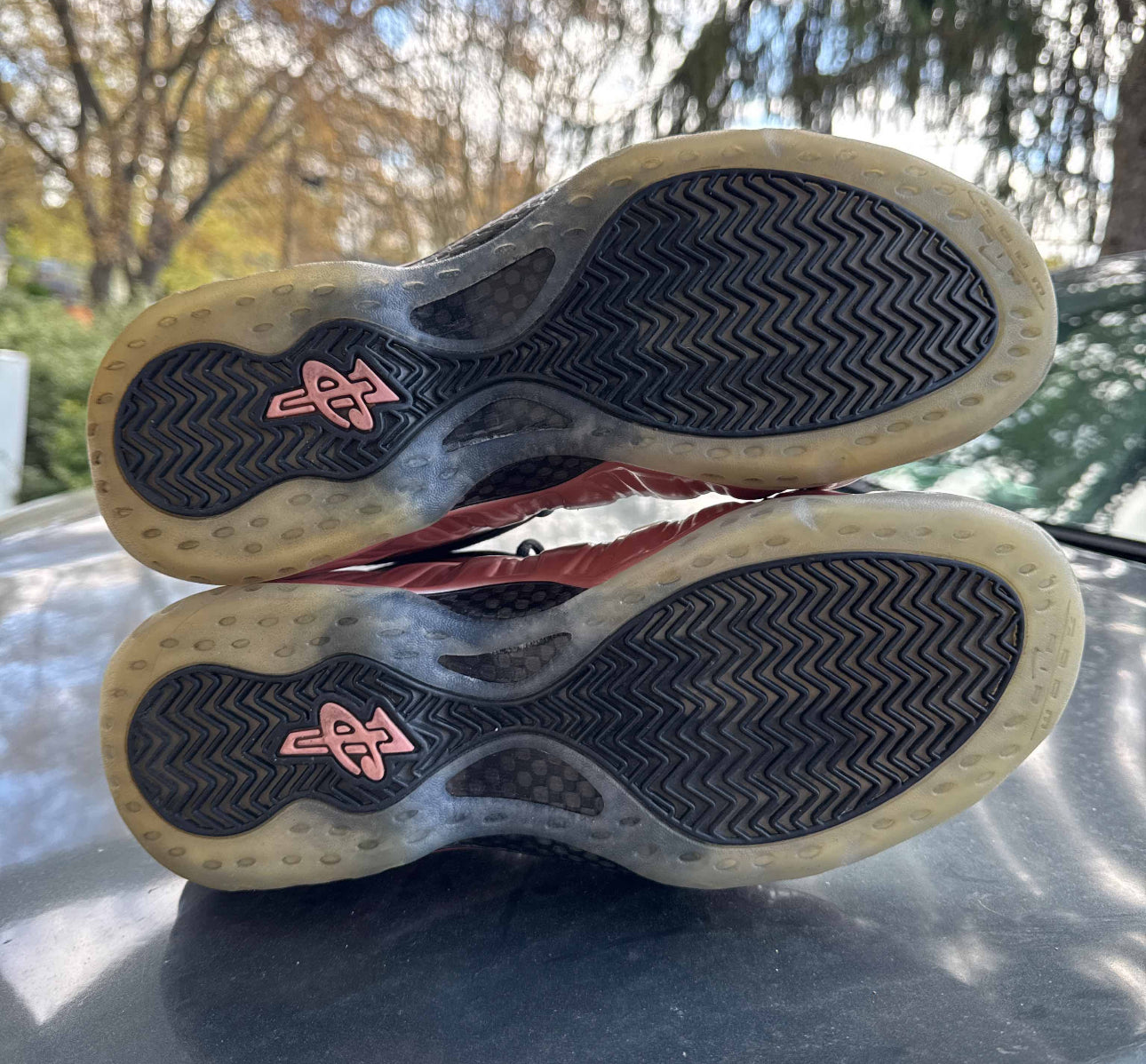 Rust Pink Foams Size 11