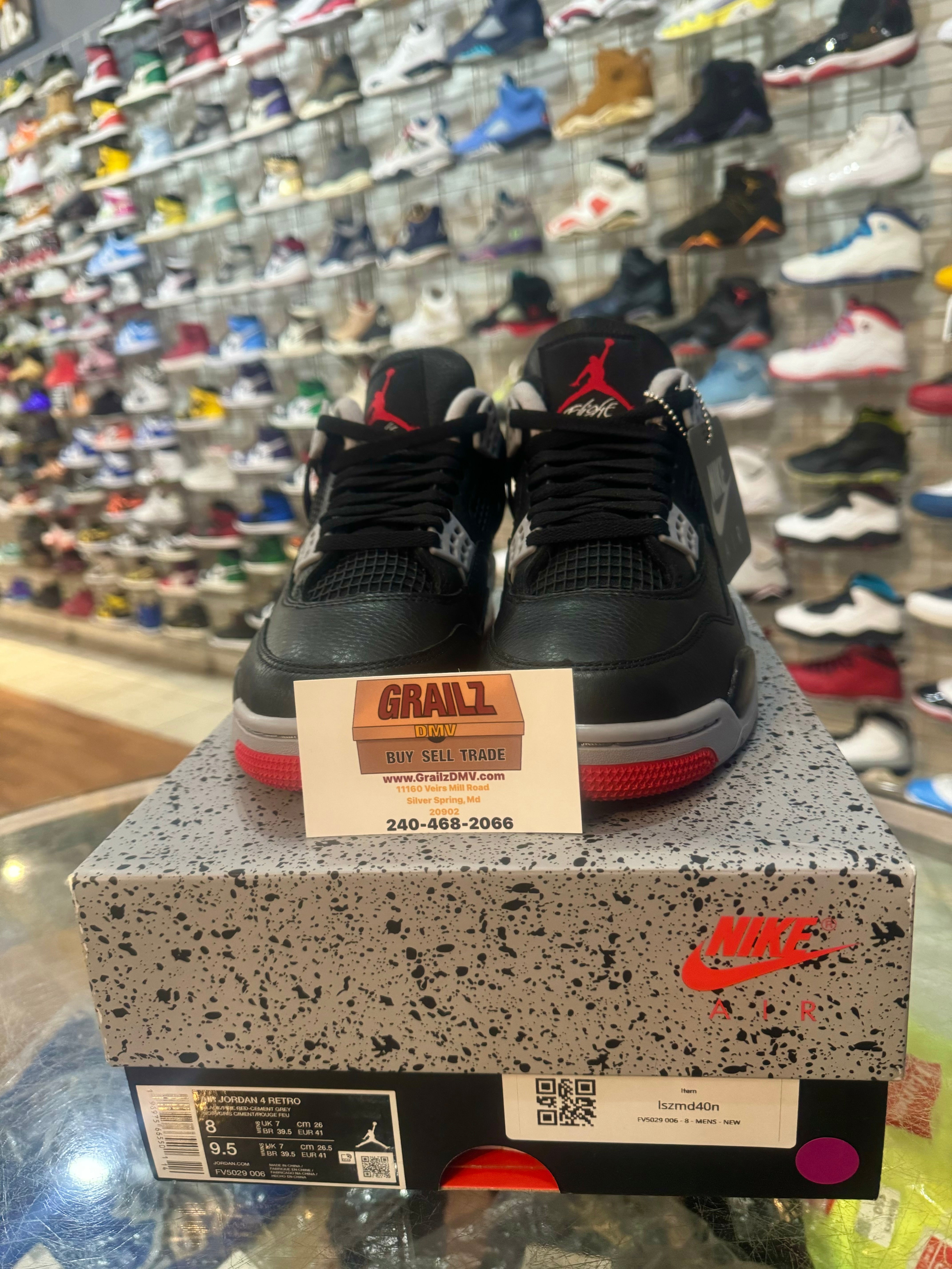 Brand New Reimagined Bred 4s Size 8