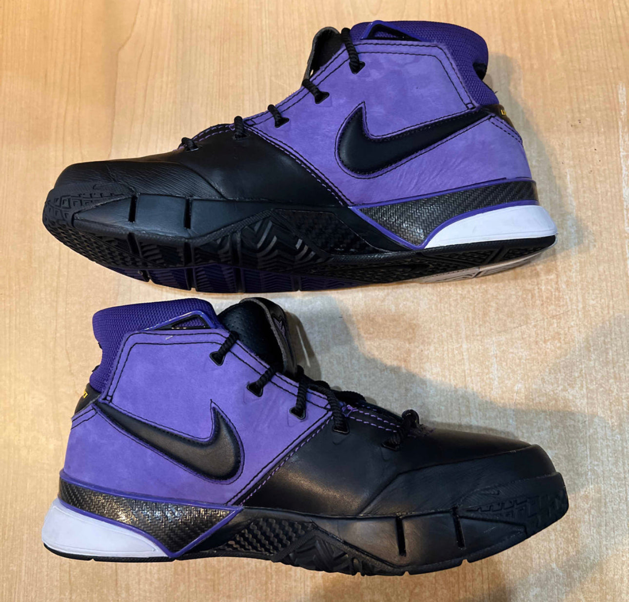 Zoom Kobe 1 Protro Black Out Size 8.5