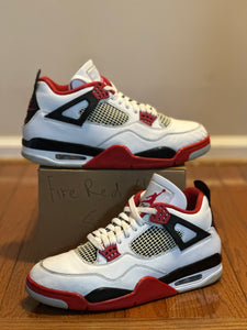 Fire Red 4s size 11