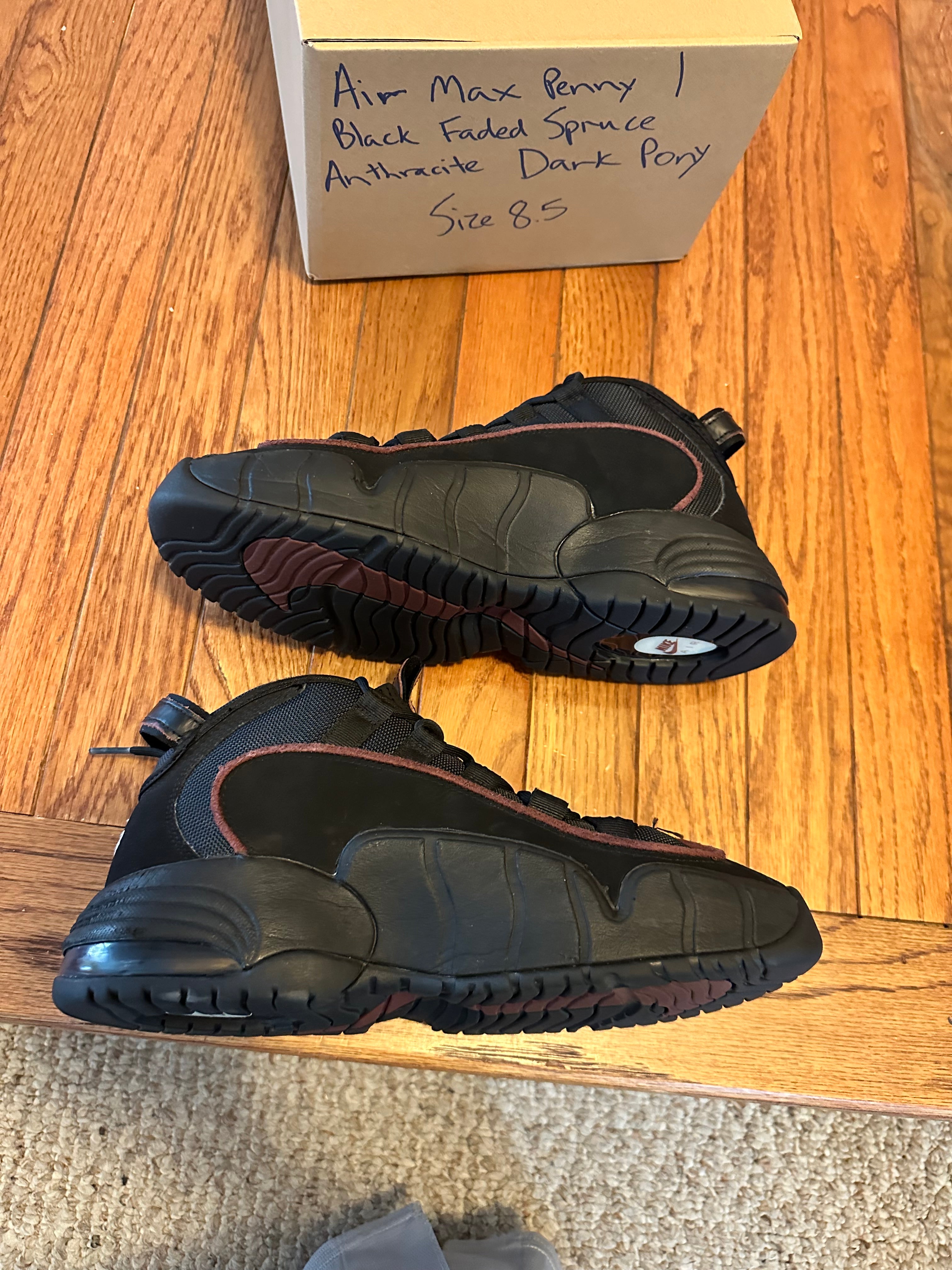 Faded Spruce Nike Air Max Penny 1 size 8.5
