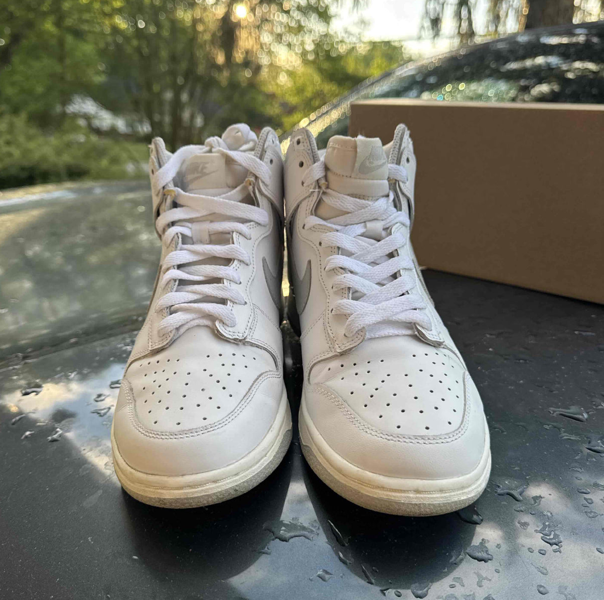 Dunk High Grey Fog Size 6.5