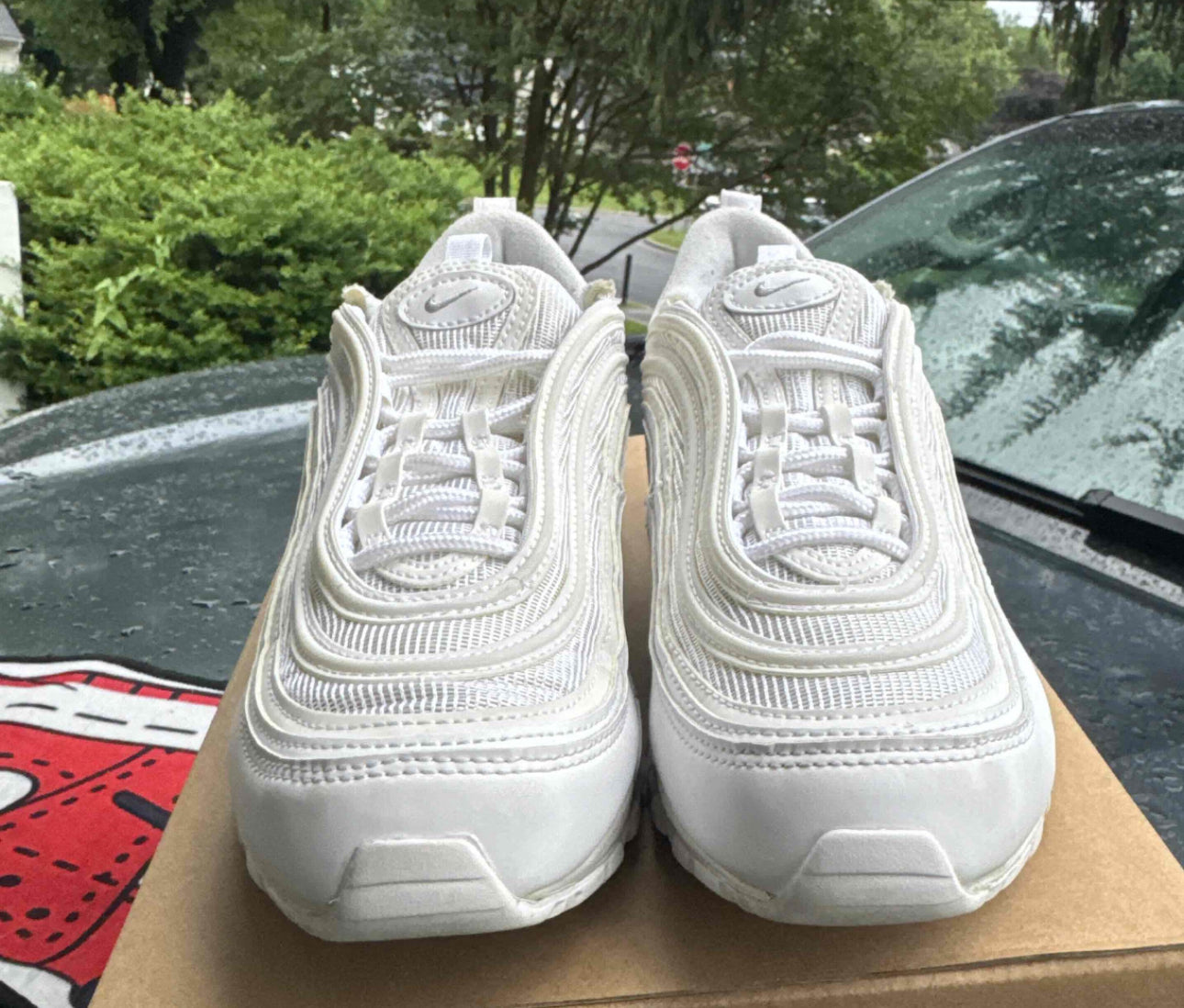 Air Max 97 Triple White Size 7