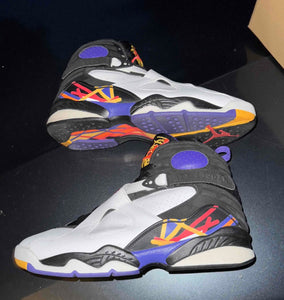 Three-Peat 8s Size 9.5