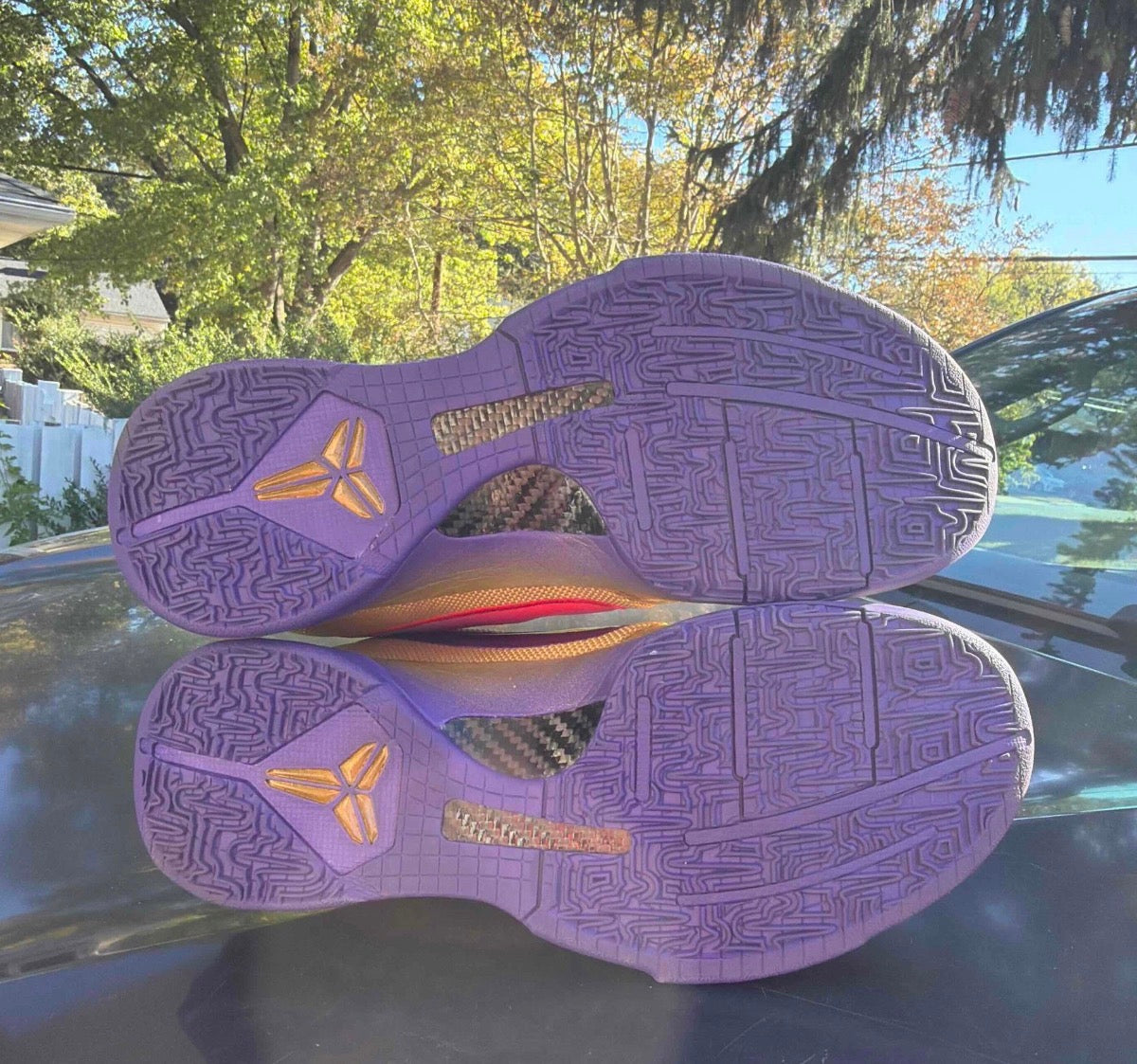 Undefeated X Zoom Kobe 5 Protro Hall Of Fame Size 8.5