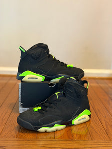 Eléctric Green 6s size 8.5
