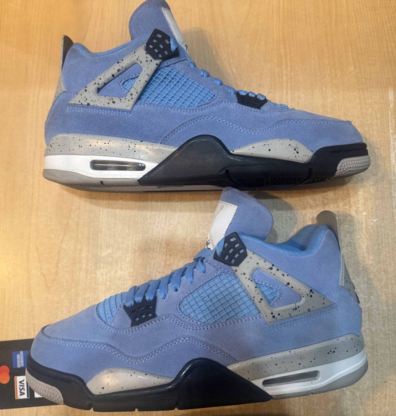 University Blue 4s Size 11