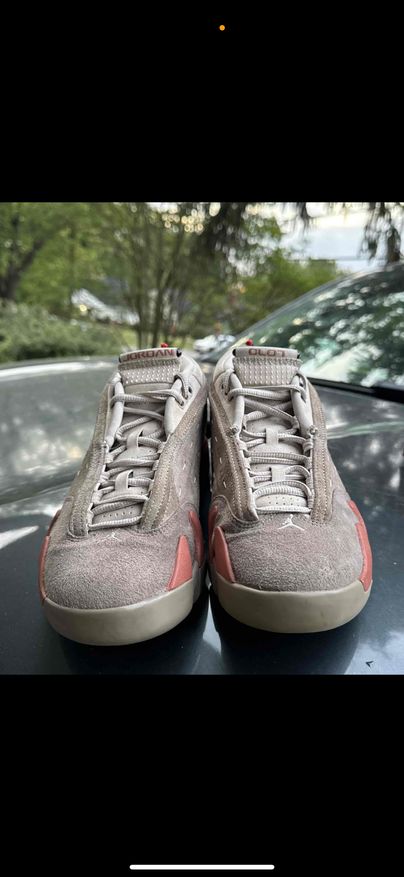 CLOT X Terracotta Low 14s Size 8.5