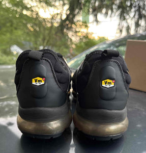 Air Vapormax Plus Black Metallic Gold Size 12
