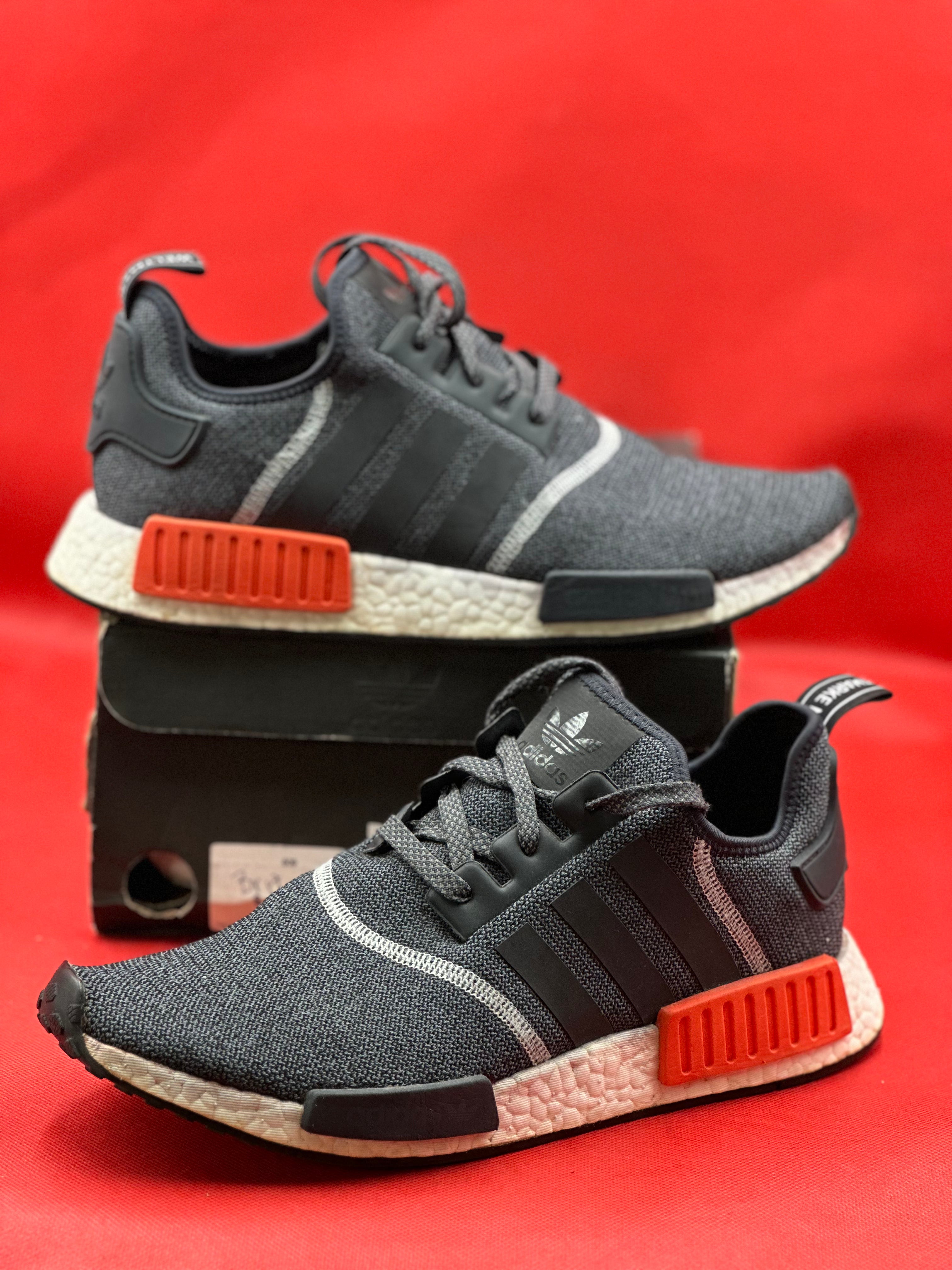 Grey red Nmd size 9.5