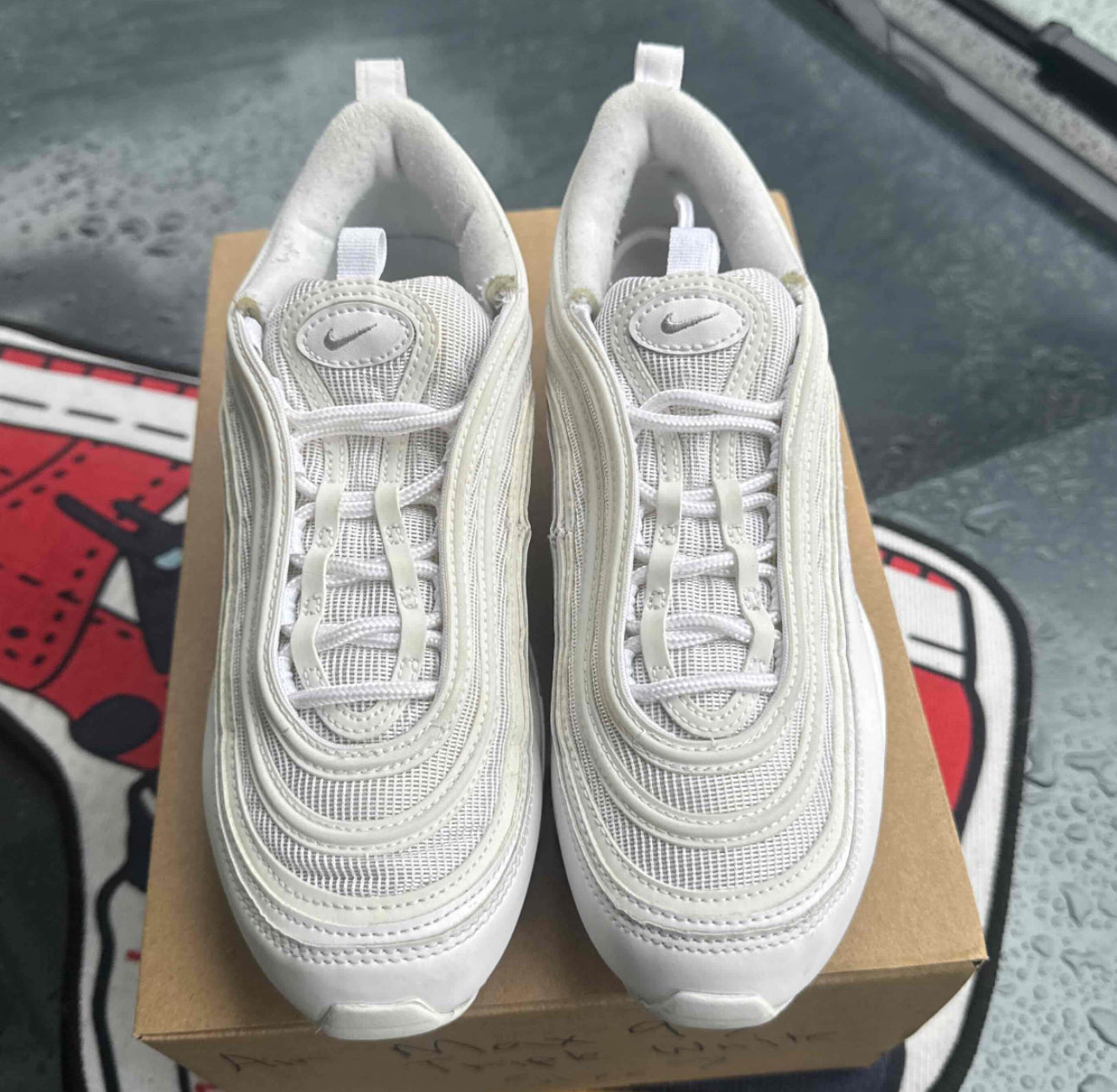 Air Max 97 Triple White Size 7