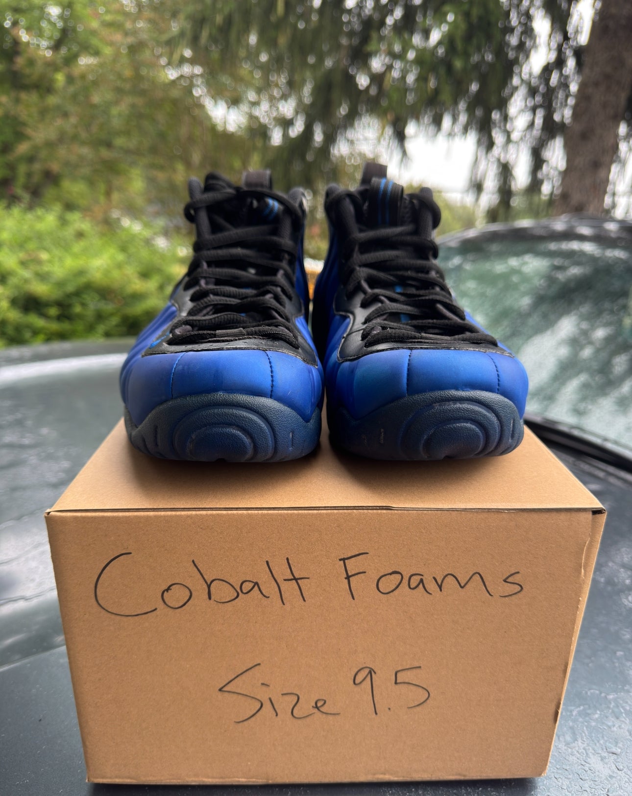 Hyper Cobalt Foams Size 9.5
