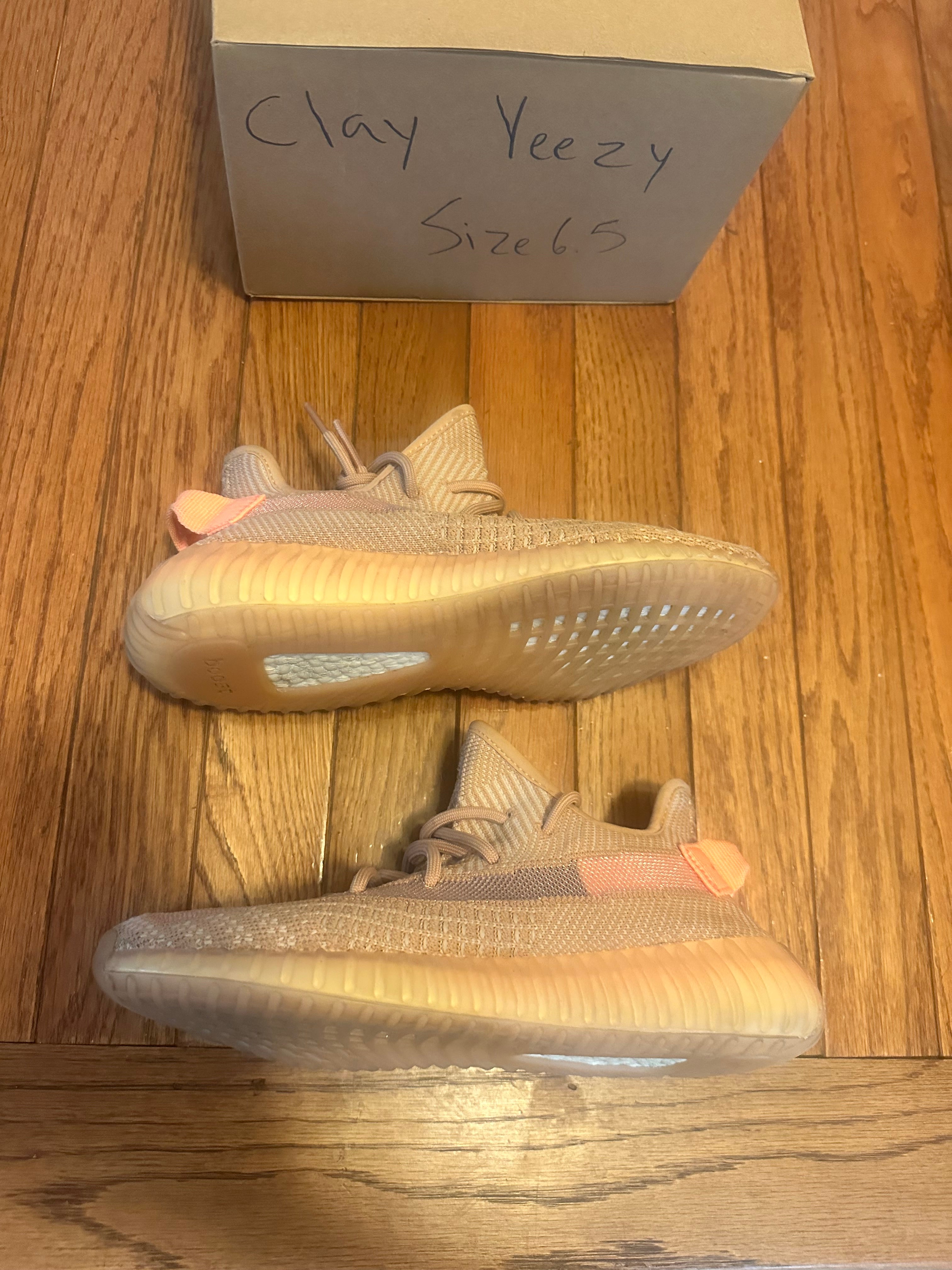 Clay Adidas Yeezy Boost 350 V2 size 6.5