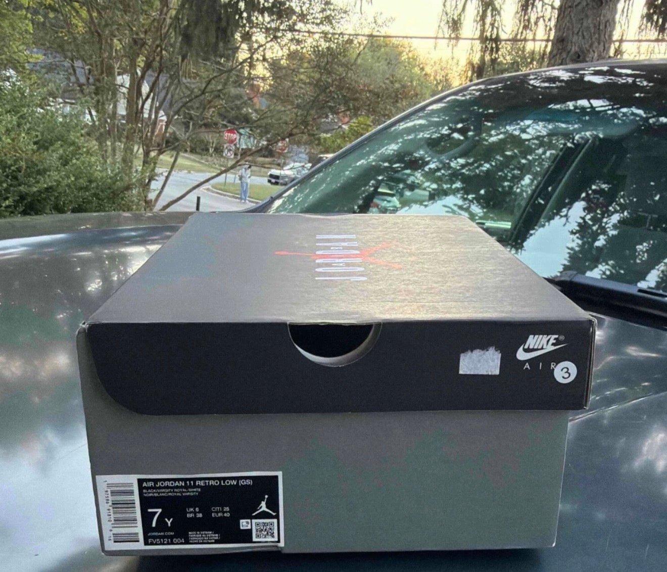 Spacejam Low 11s Size 7Y