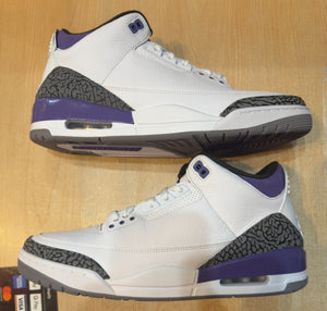 Brand New Dark Iris 3s Size 12