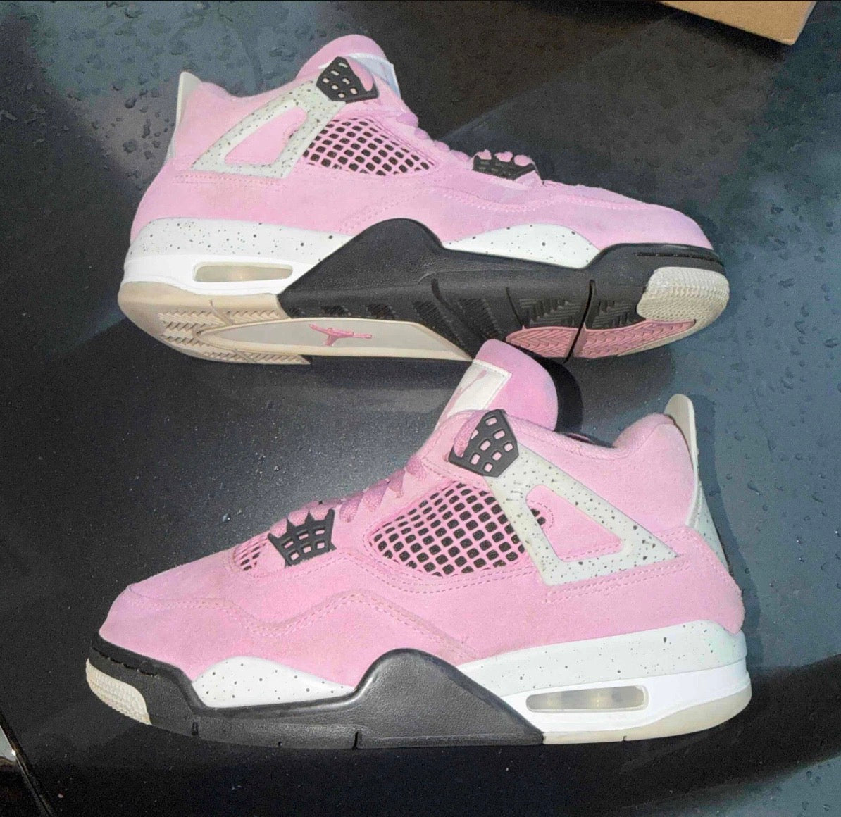 Pink Orchid 4s Size 8