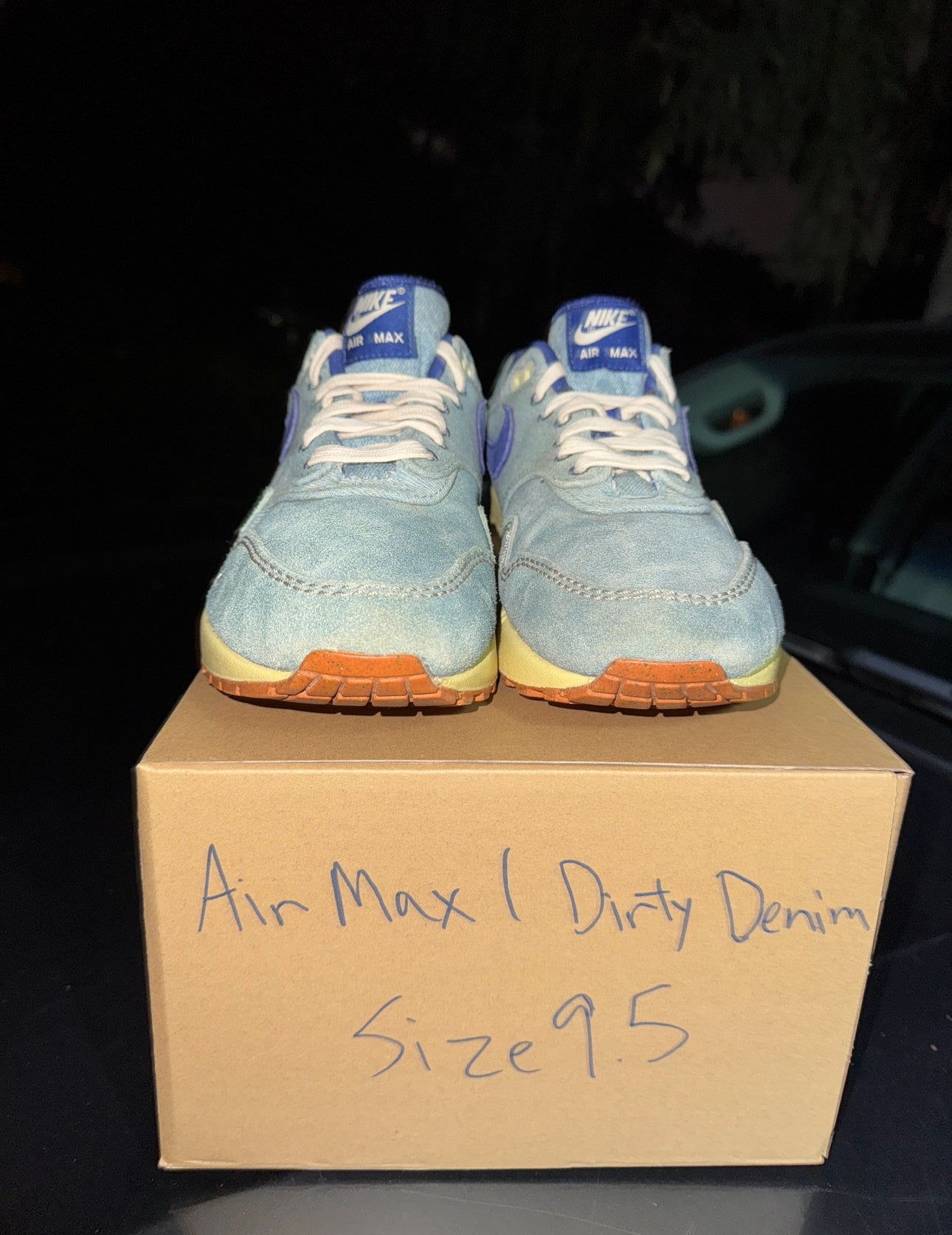Air Max 1 Dirty Denim Size 9.5