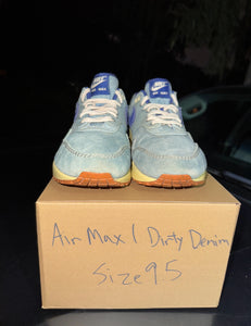 Air Max 1 Dirty Denim Size 9.5