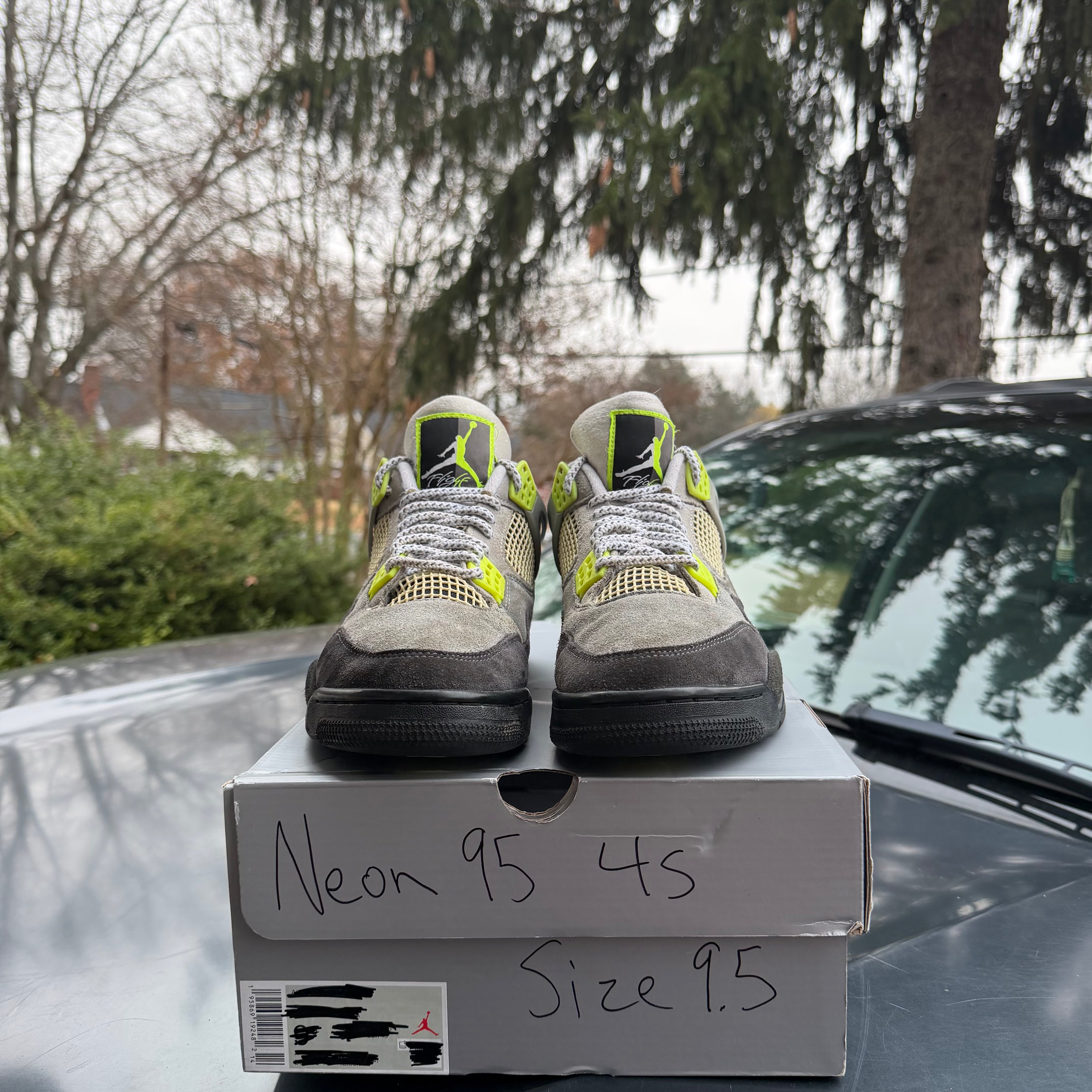 Neon 95 4s Size 9.5