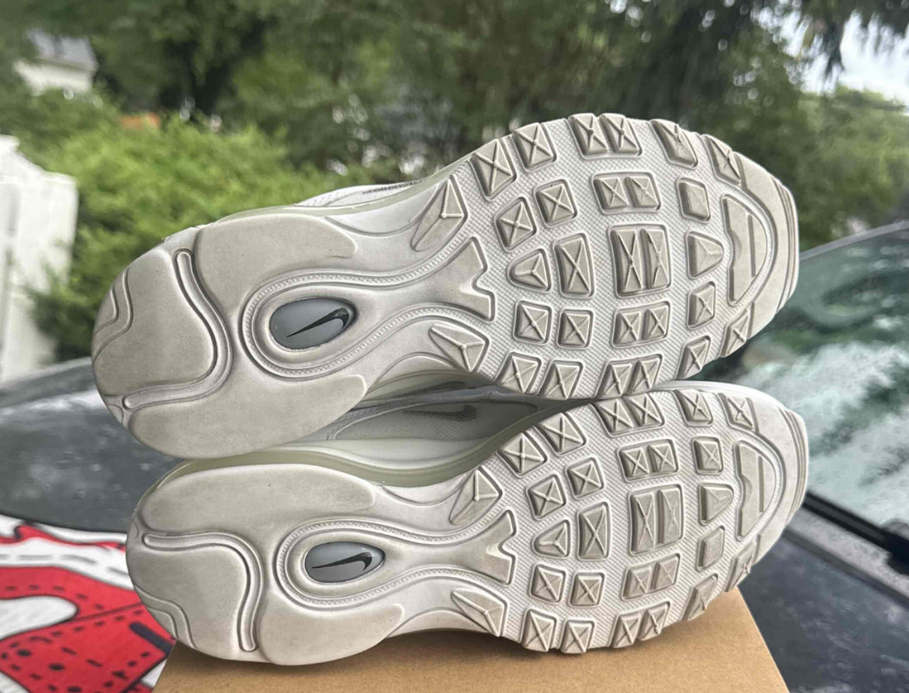 Air Max 97 Triple White Size 7