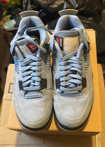 University Blue 4s Size 7.5