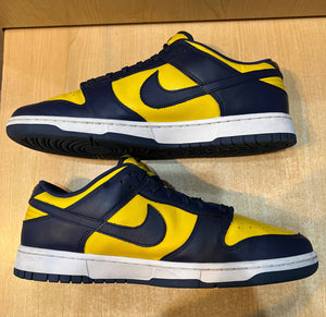 Nike Dunk Low Michigan Size 12