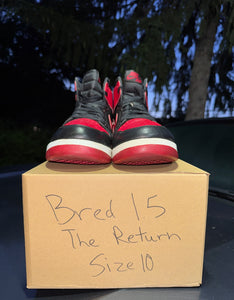 Bred The Return 1.5s Size 10