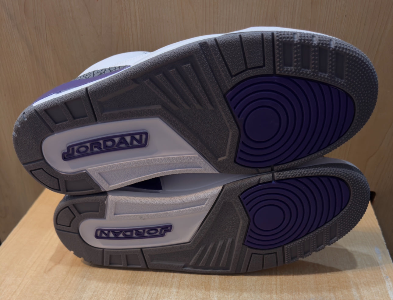 Brand New Dark Iris 3s Size 12