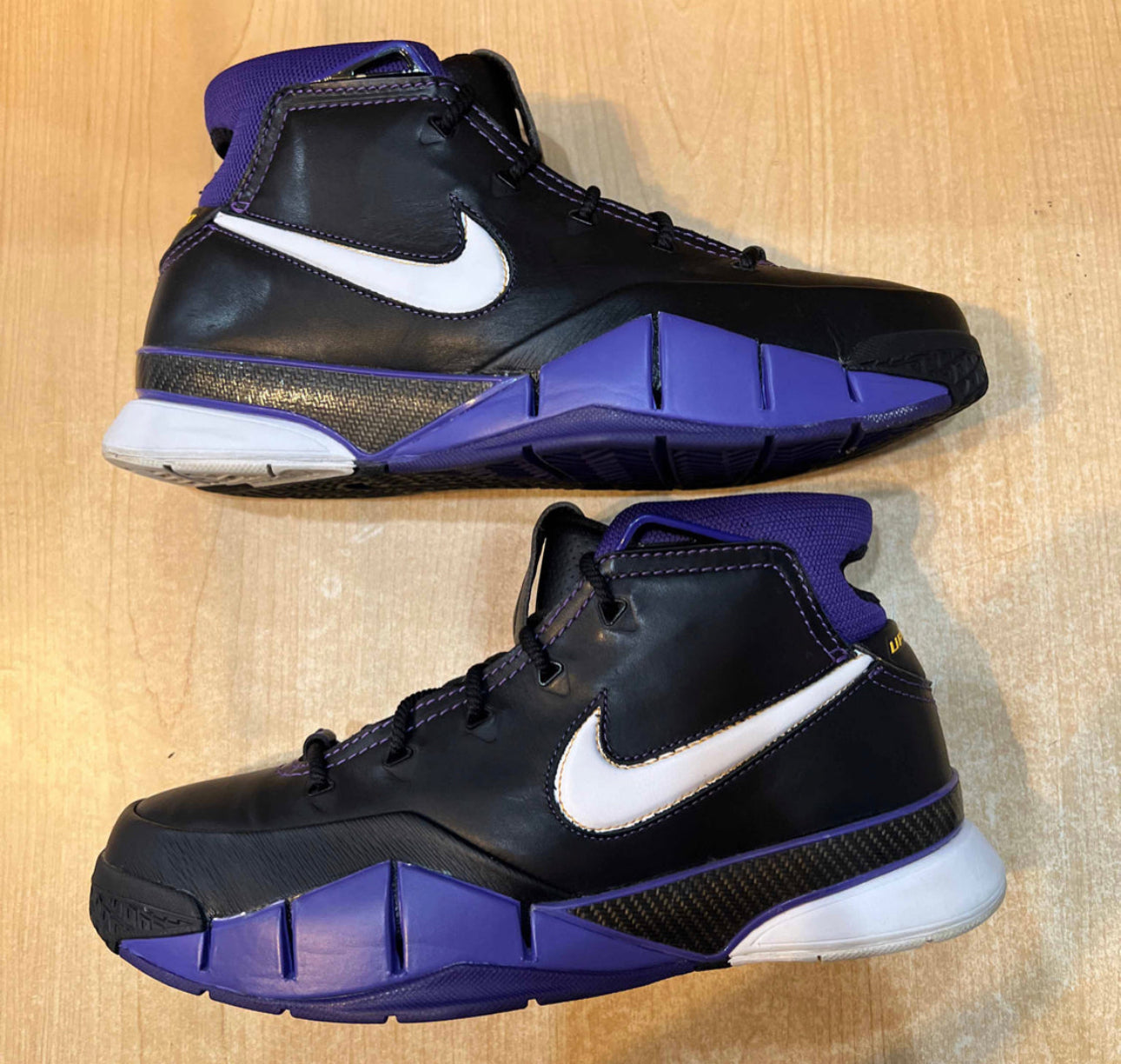 Zoom Kobe 1 Protro Black Out Size 8.5