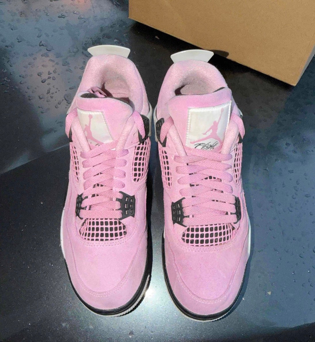 Pink Orchid 4s Size 8