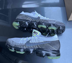 Air Vapormax Grey Neon Size 8.5