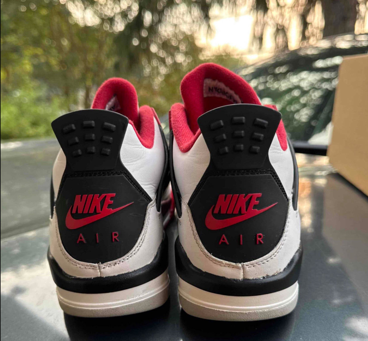 Fire Red 4s Size 6.5Y